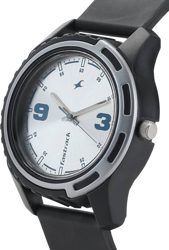 Fastrack Silver & Black