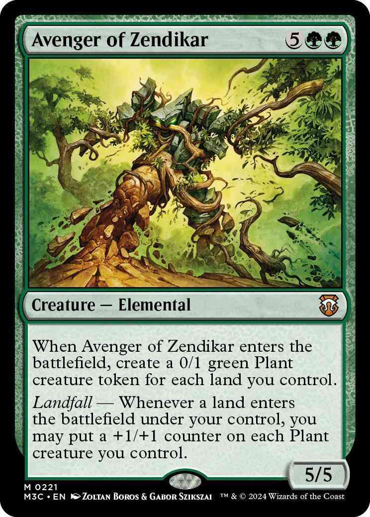 Avenger of Zendikar [221] [Modern Horizons 3: Commander] [Non-Foil]