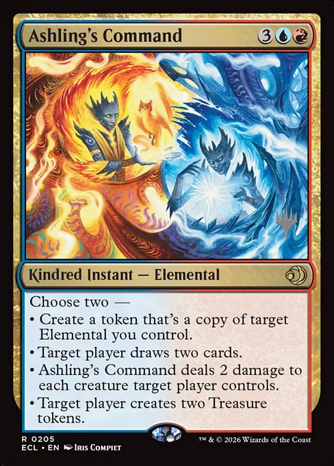 Ashling's Command [205p] [Promo Pack] [Lorwyn Eclipsed: Promos] [Non-Foil]