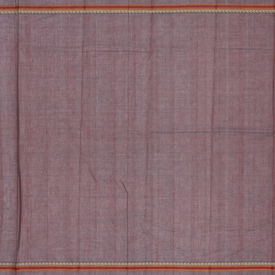Lilac Handloom Kanchi Cotton Saree With Annam Buttas