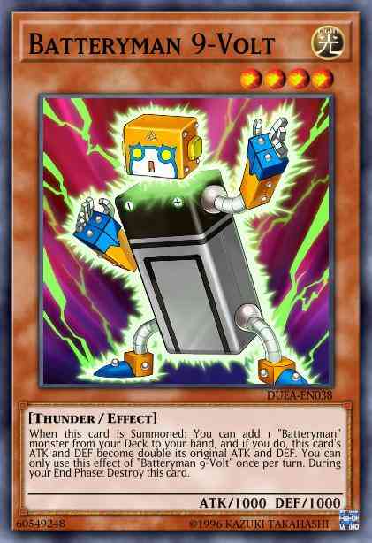 Batteryman 9-Volt - DUEA-EN038 - Common - 1st Edition
