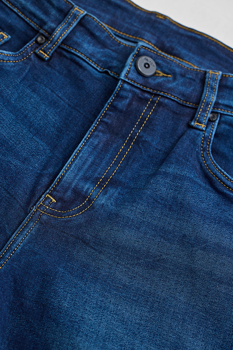 Dark Blue Skinny Fit Jeans