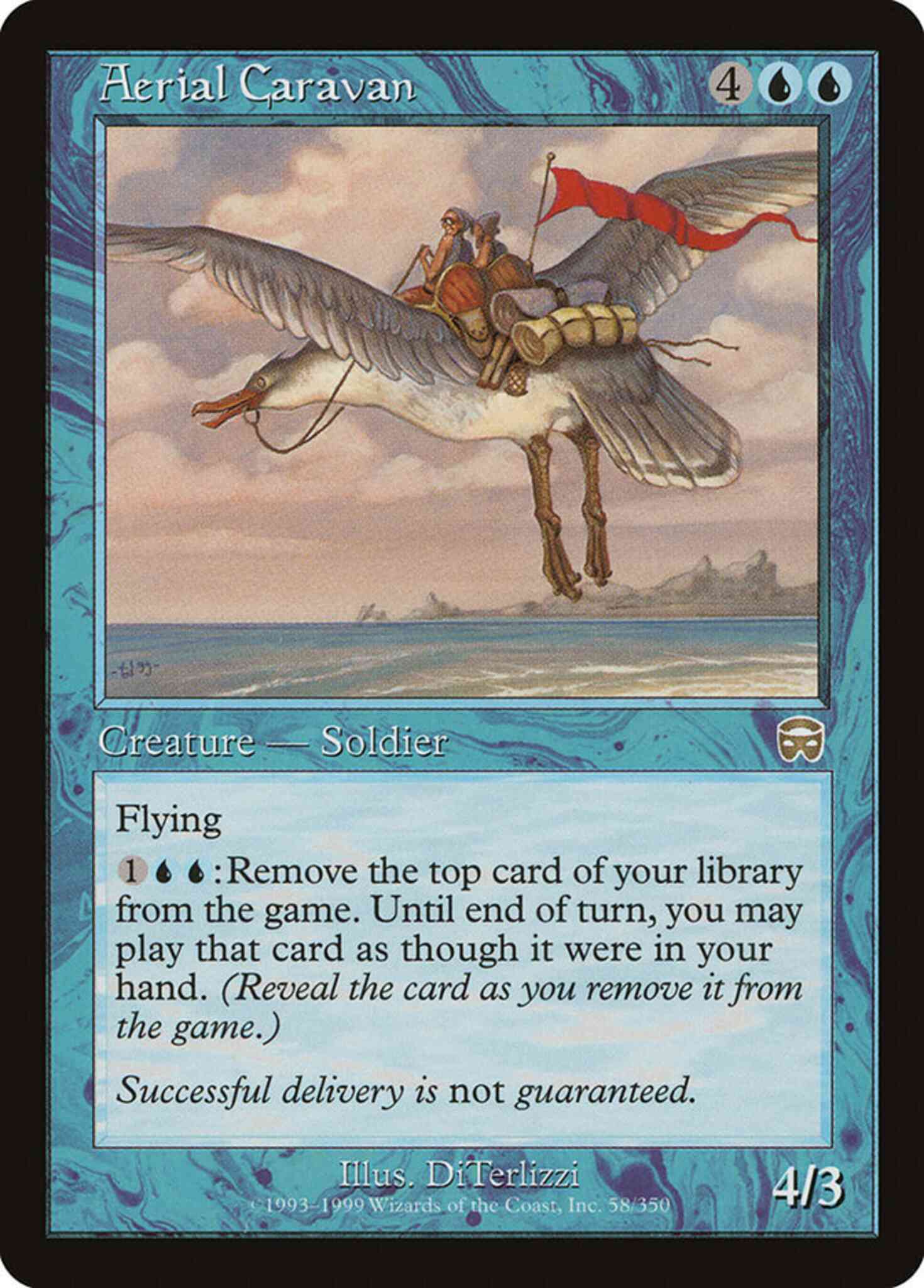 Aerial Caravan [58] [Mercadian Masques] [Non-Foil]