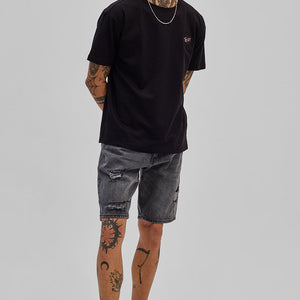 The Art Black Oversized Fit T-Shirt