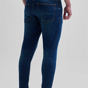 Navy Skinny Fit Jeans