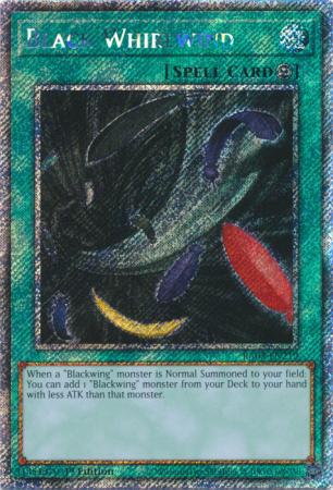 Black Whirlwind - RA03-EN219 - Platinum Secret Rare - 1st Edition