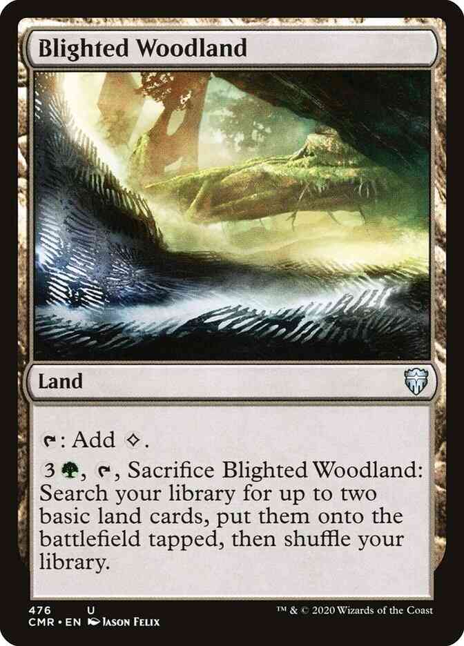 Blighted Woodland [476] [Commander Legends] [Non-Foil]