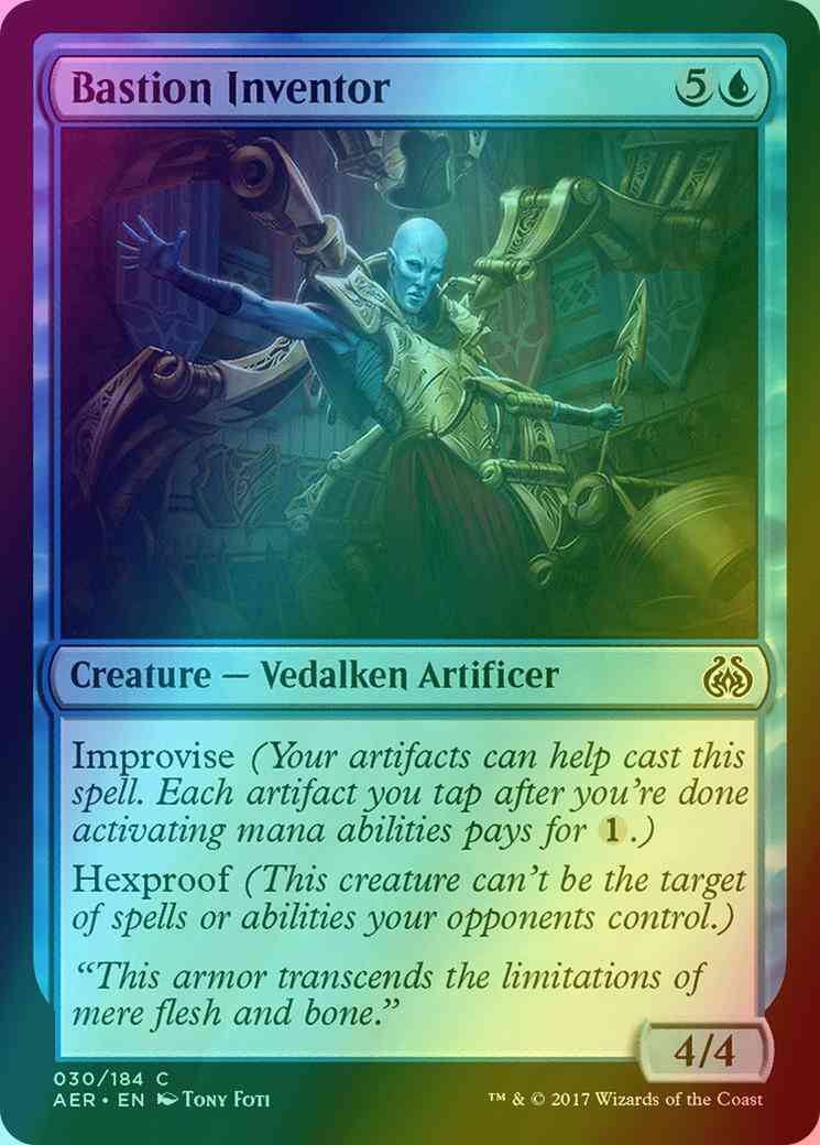 Bastion Inventor [30] [Aether Revolt] [Foil]