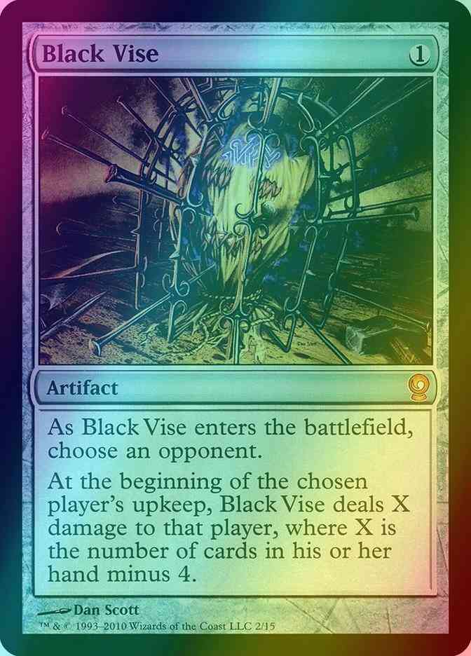 Black Vise [2] [From the Vault: Relics] [Foil]