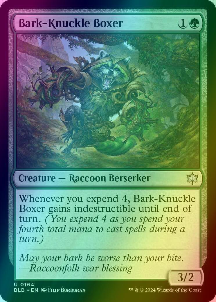 Bark-Knuckle Boxer [164] [Bloomburrow] [Foil]