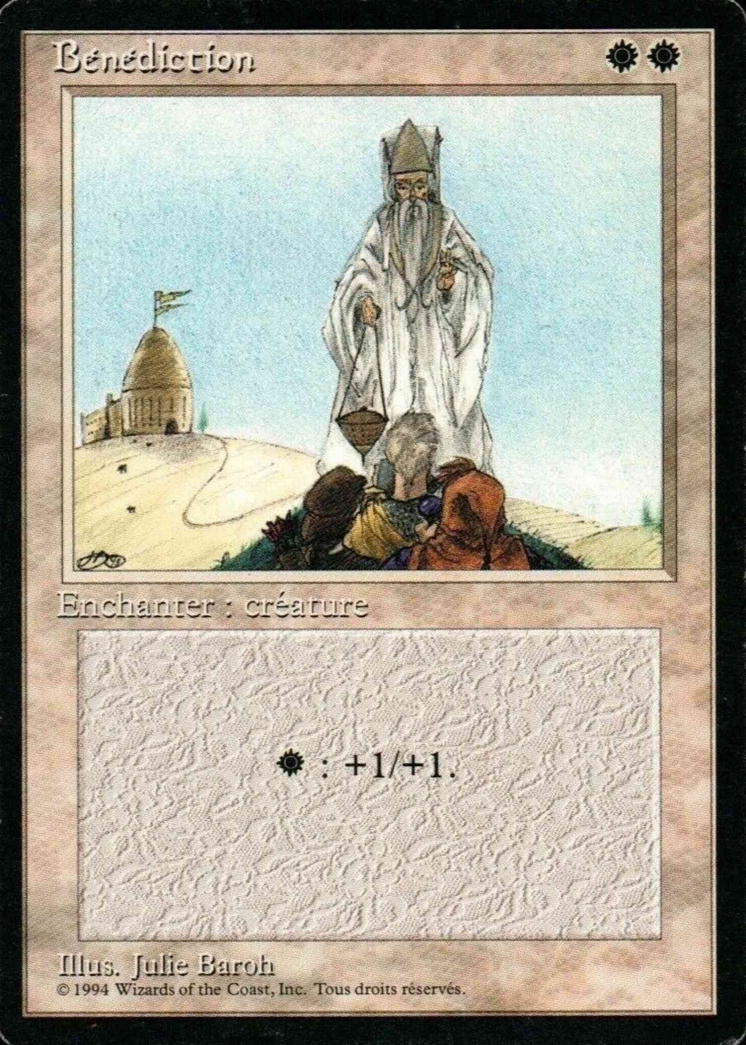 Blessing - French [6] [Foreign Black Border: French] [Non-Foil]