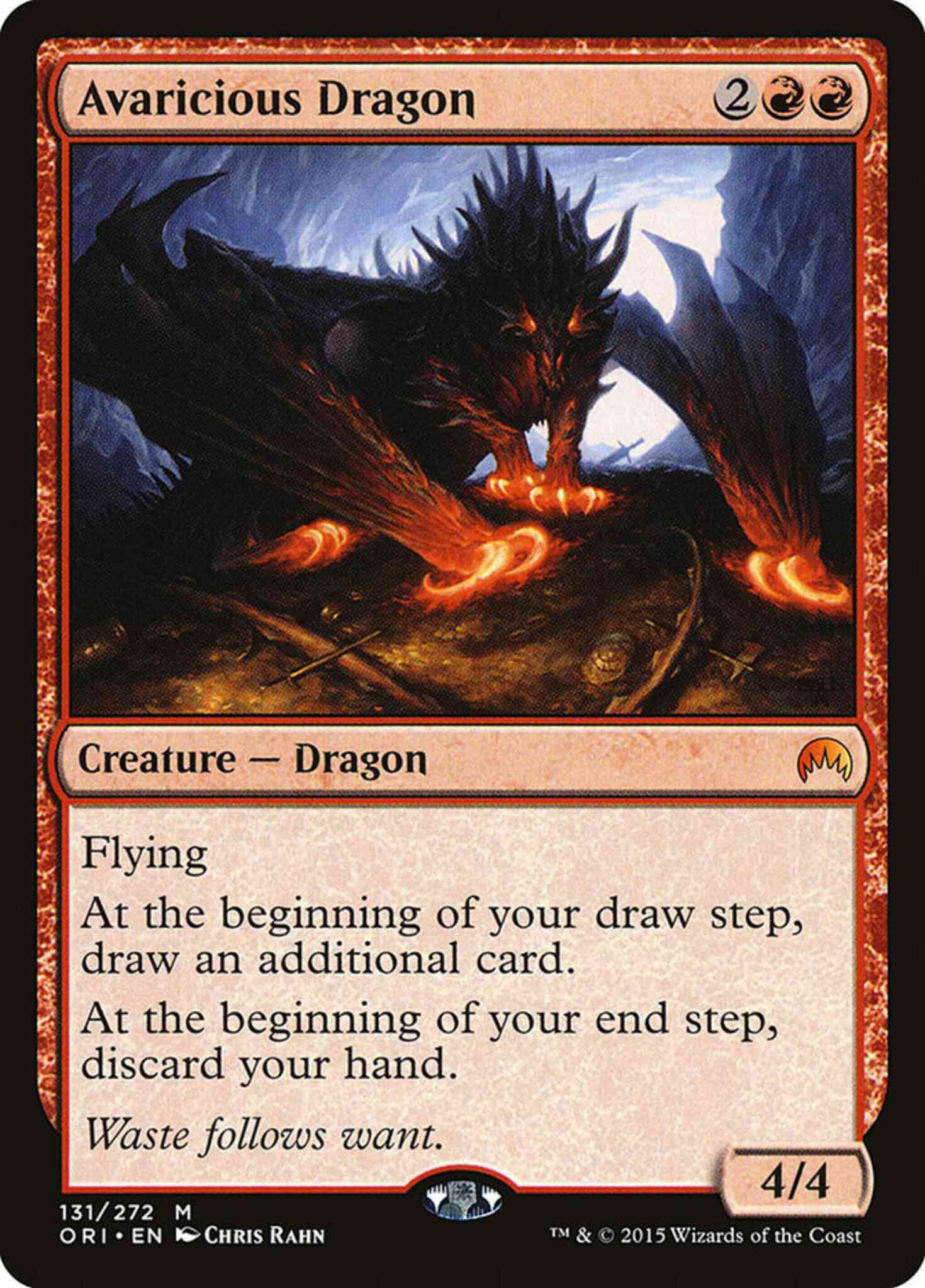 Avaricious Dragon [131] [Magic Origins] [Non-Foil]