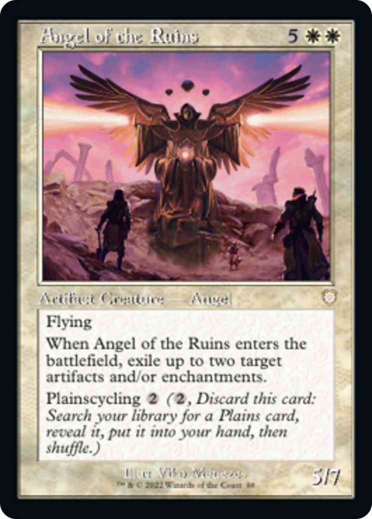 Angel of the Ruins [68] [Retro Frame] [The Brothers' War: Commander] [Non-Foil]