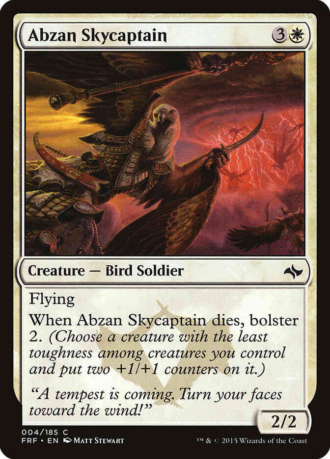 Abzan Skycaptain [4] [Fate Reforged] [Non-Foil]