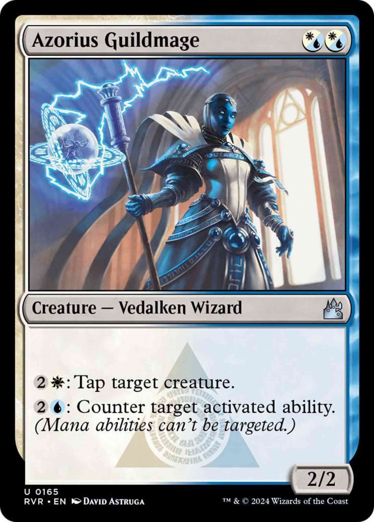 Azorius Guildmage [165] [Ravnica Remastered] [Non-Foil]