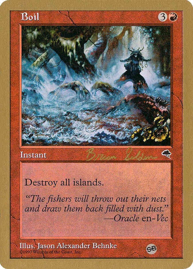 Boil [bs165sb] [World Championship Decks 1998] [Non-Foil]
