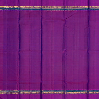 Sea Green Handloom Kanchipuram Silk Saree With Rain Drop Buttas