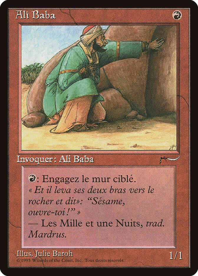 Ali Baba - French [71] [Renaissance French] [Non-Foil]