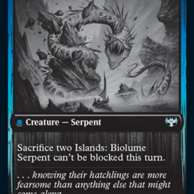 Biolume Egg // Biolume Serpent [316] [Innistrad: Double Feature] [Non-Foil]