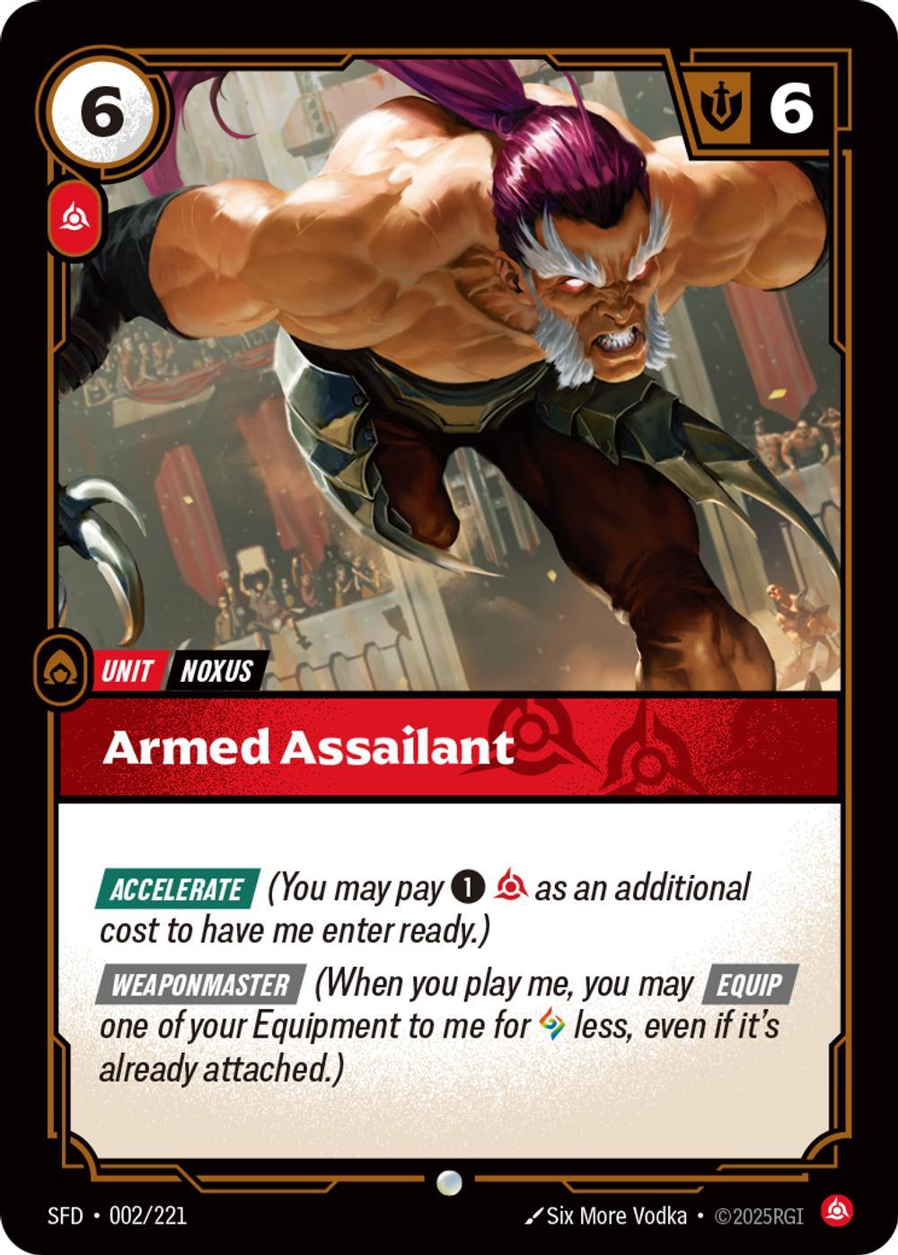 Armed Assailant - 002/221 [Spiritforged] [Non Foil]
