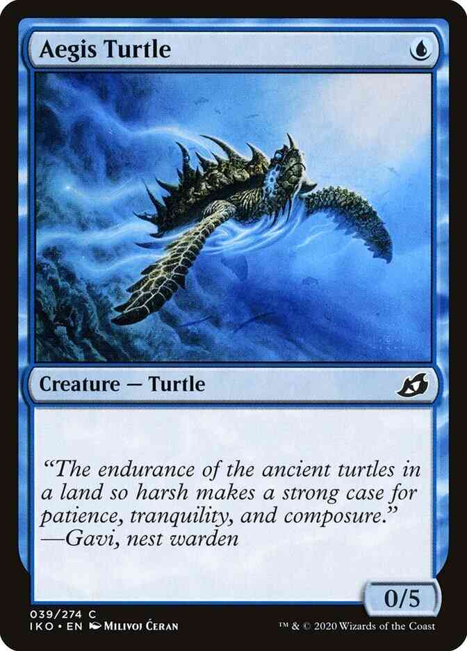 Aegis Turtle [39] [Ikoria: Lair of Behemoths] [Non-Foil]