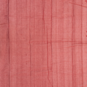 Red Handloom Kanchi Cotton Saree With Zari Checks