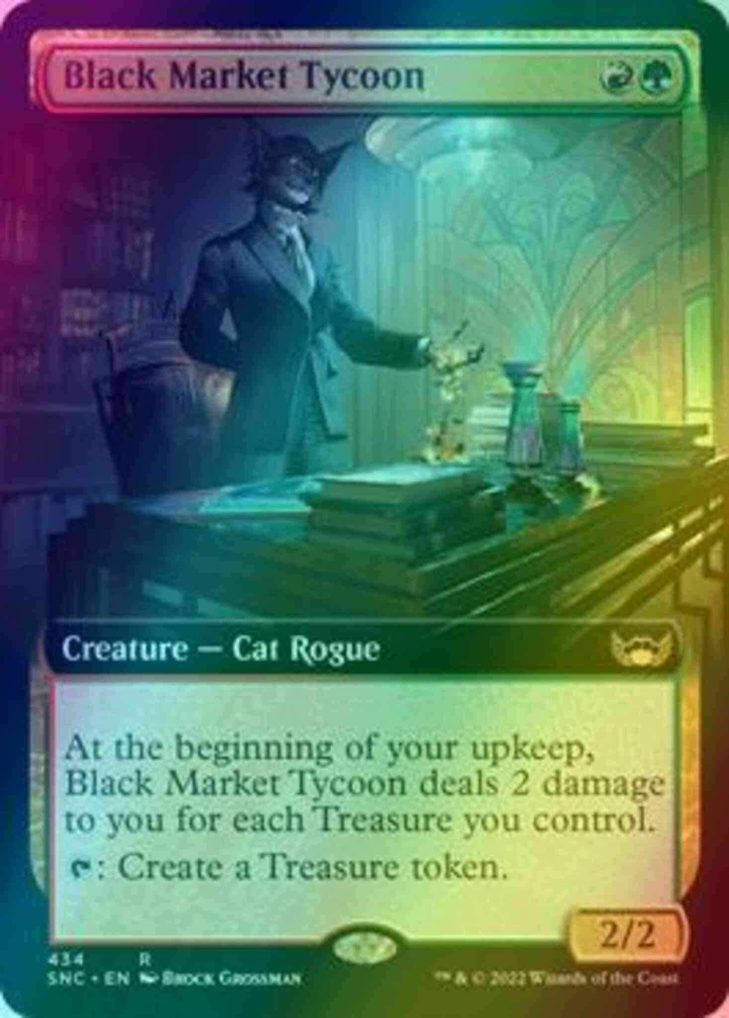 Black Market Tycoon [434] [Extended Art] [Streets of New Capenna] [Foil]