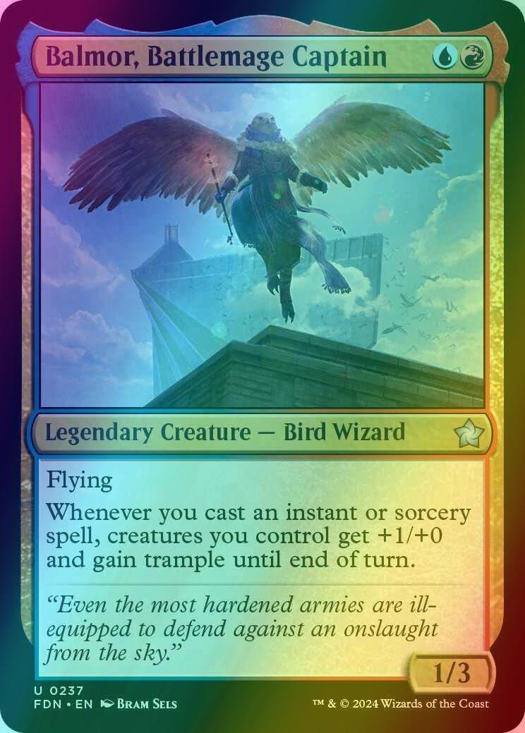 Balmor, Battlemage Captain [237] [Foundations] [Foil]