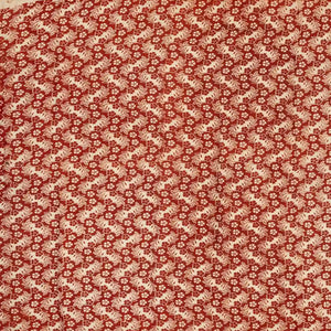 Taupe Handloom Kalamkari Cotton Saree With Printed Annam & Elephant Motifs