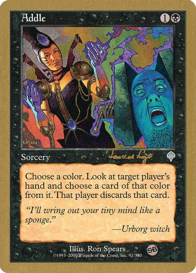 Addle [tvdl91sb] [World Championship Decks 2001] [Non-Foil]