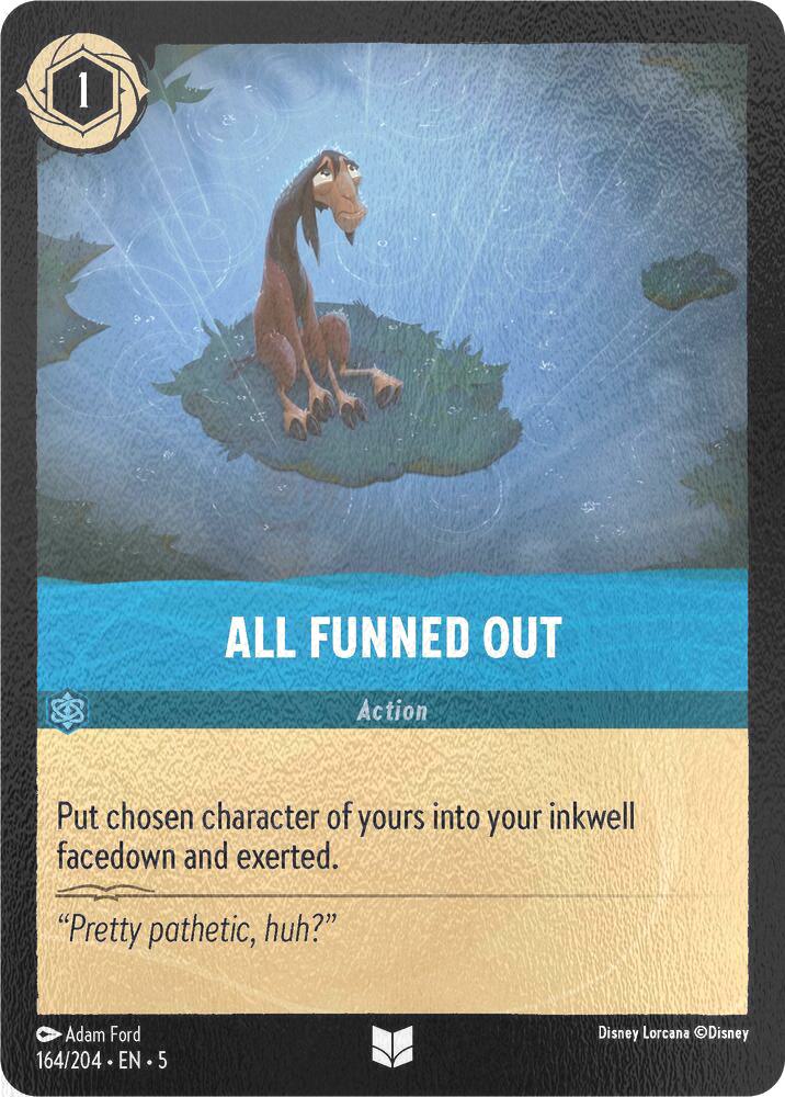 All Funned Out - 164/204 [Shimmering Skies] [Cold Foil]