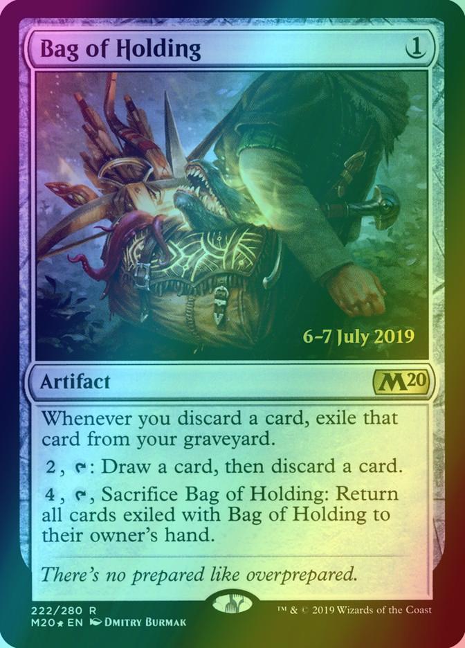 Bag of Holding [222s] [Core Set 2020 Promos] [Foil]