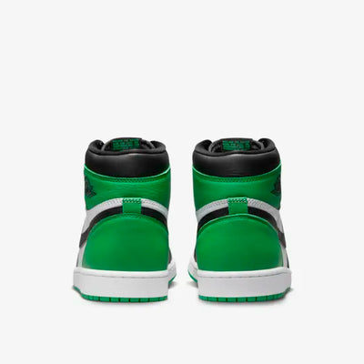 Air Jordan 1 High Black and Lucky Green