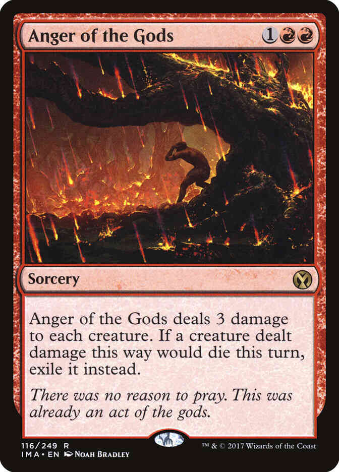Anger of the Gods [116] [Iconic Masters] [Non-Foil]