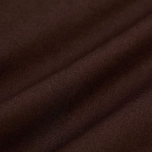 Dark Brown Stretchable Slim Fit Shirt