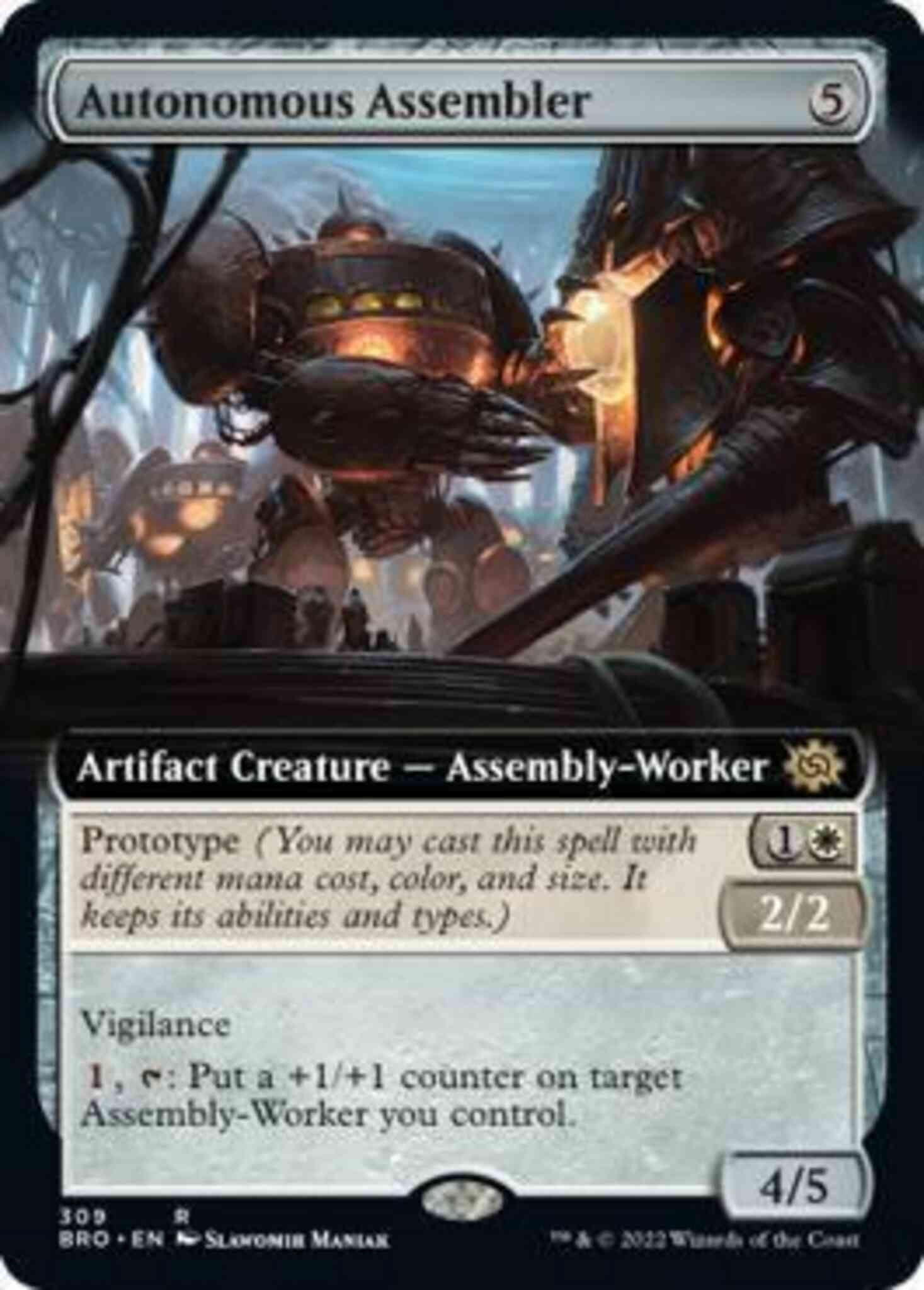 Autonomous Assembler [309] [Extended Art] [The Brothers' War] [Non-Foil]
