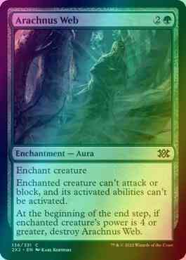 Arachnus Web [136] [Double Masters 2022] [Foil]