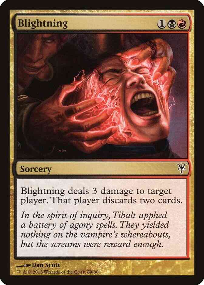 Blightning [69] [Duel Decks Sorin vs Tibalt] [Non-Foil]