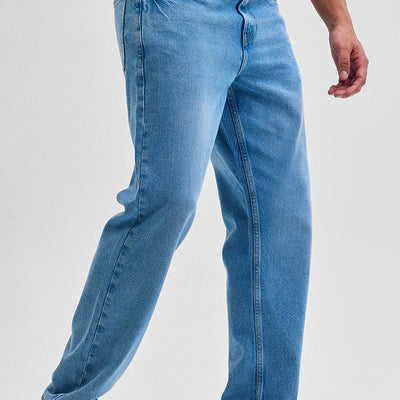 Blue Relaxed Fit Jeans