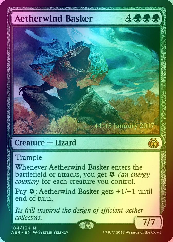 Aetherwind Basker [104s] [Aether Revolt Promos] [Foil]