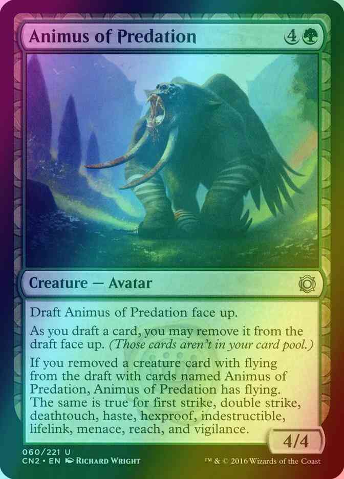 Animus of Predation [60] [Conspiracy Take The Crown] [Foil]