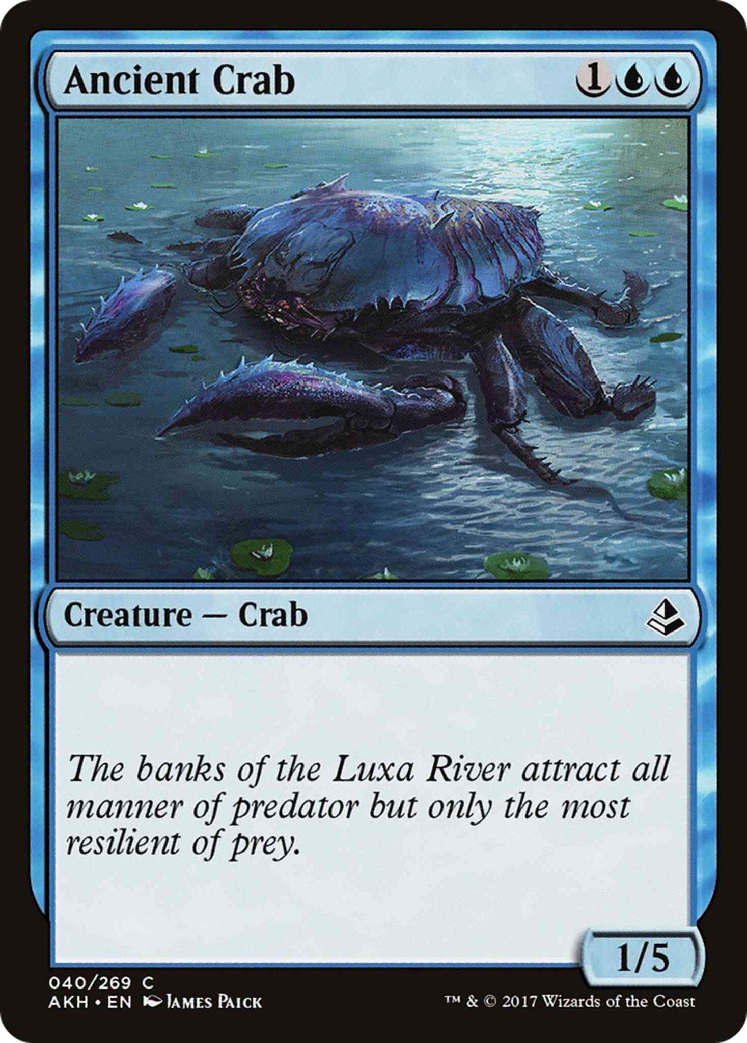 Ancient Crab [40] [Amonkhet] [Non-Foil]