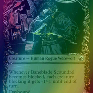 Baneblade Scoundrel // Baneclaw Marauder [289] [Equinox Showcase] [Innistrad: Midnight Hunt] [Foil]