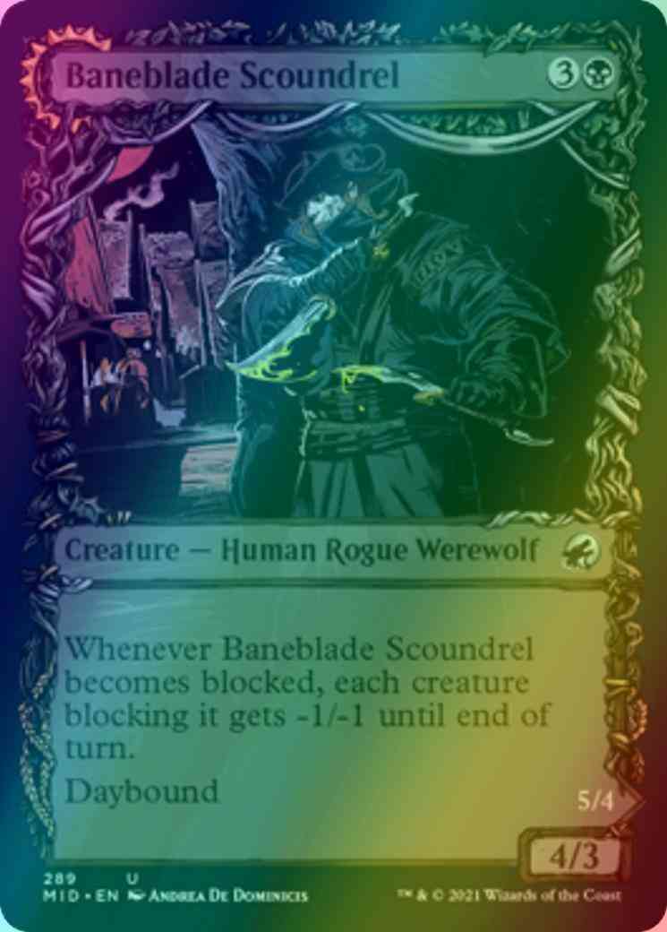 Baneblade Scoundrel // Baneclaw Marauder [289] [Equinox Showcase] [Innistrad: Midnight Hunt] [Foil]