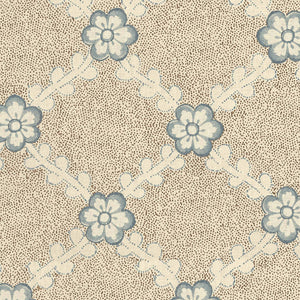 Lucia Tea Stained Linen Fabric by Nathan Turner