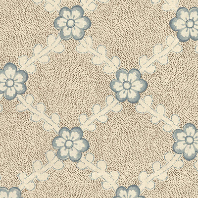 Lucia Tea Stained Linen Fabric by Nathan Turner