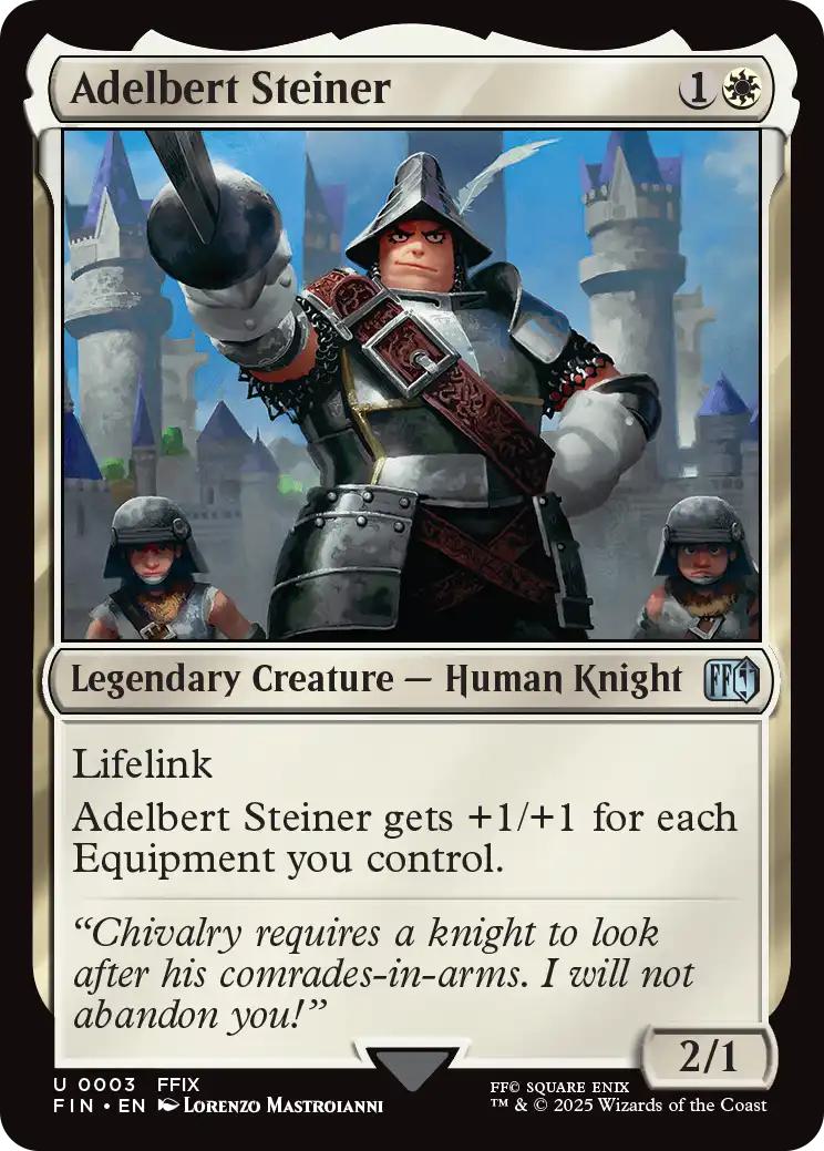 Adelbert Steiner [3] [FINAL FANTASY] [Non-Foil]