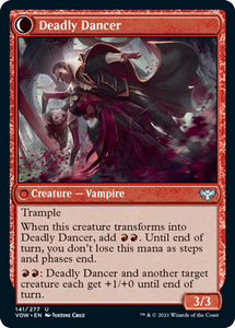 Alluring Suitor // Deadly Dancer [141] [Innistrad: Crimson Vow] [Non-Foil]