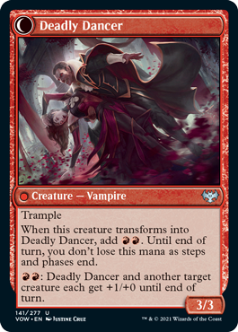 Alluring Suitor // Deadly Dancer [141] [Innistrad: Crimson Vow] [Non-Foil]