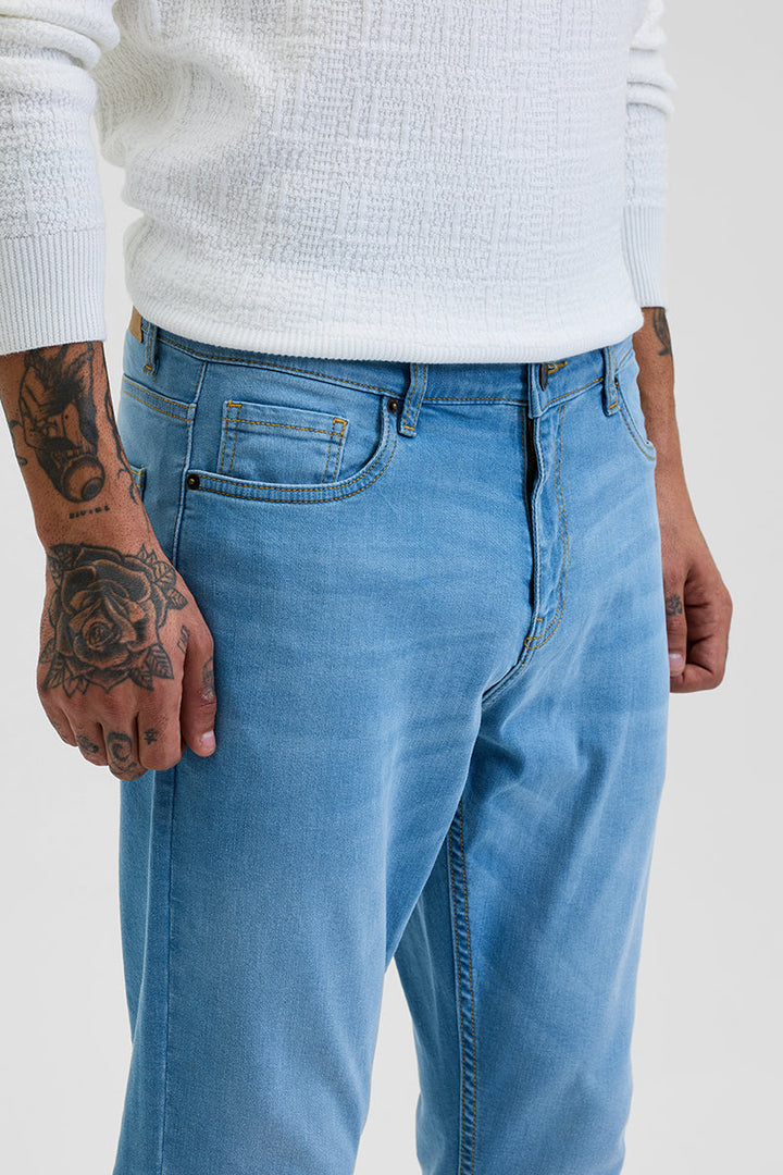 Light Blue Skinny Fit Jeans